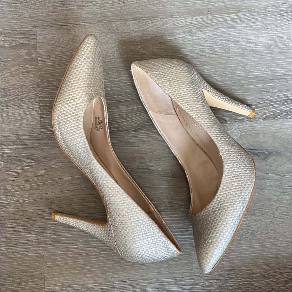 BCBGeneration Silver Pumps - Picture 2 of 4